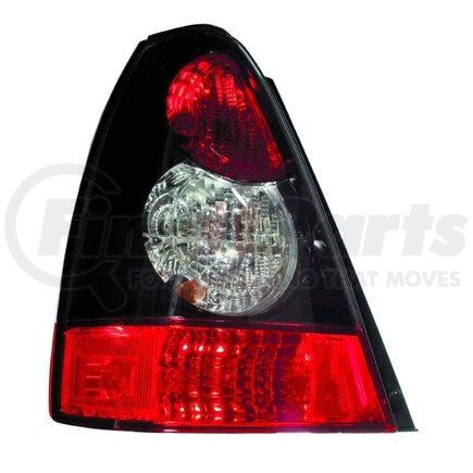 DEPO 320-1908L-AC2 Tail Light, Assembly, with Bulb, CAPA Certified