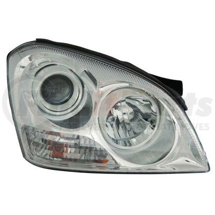 DEPO 323-1121L-AC1 Headlight, Assembly, with Bulb, CAPA Certified