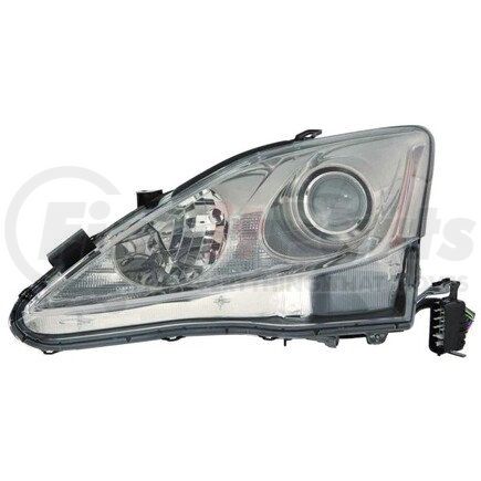 DEPO 324-1101L-UCD7 Headlight, Lens and Housing, without Bulb, CAPA Certified