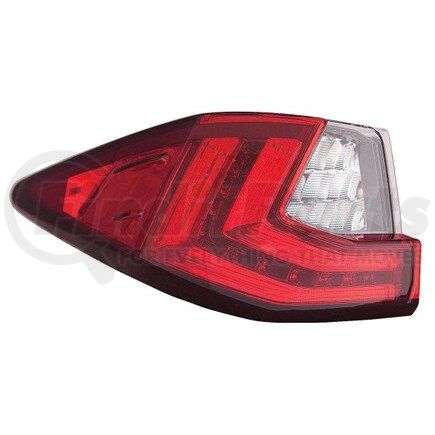 DEPO 324-1916L-AC Tail Light, Assembly, with Bulb