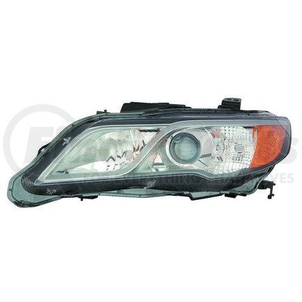 DEPO 327-1108L-UCH2 Headlight, Lens and Housing, without Bulb