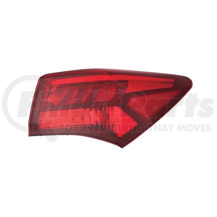 DEPO 327-1914R-AS Tail Light, Assembly, with Bulb