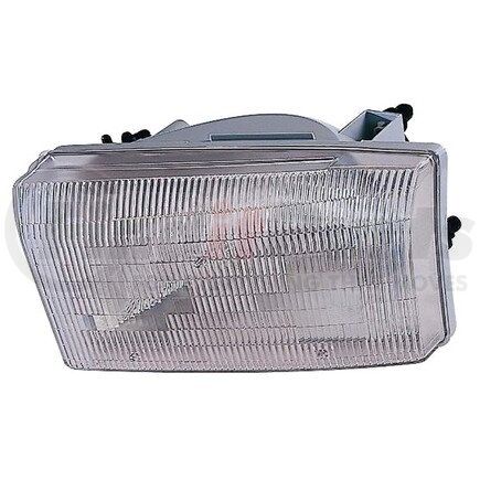 DEPO 331-1165L-AS Headlight, LH, Chrome Housing, Clear Lens