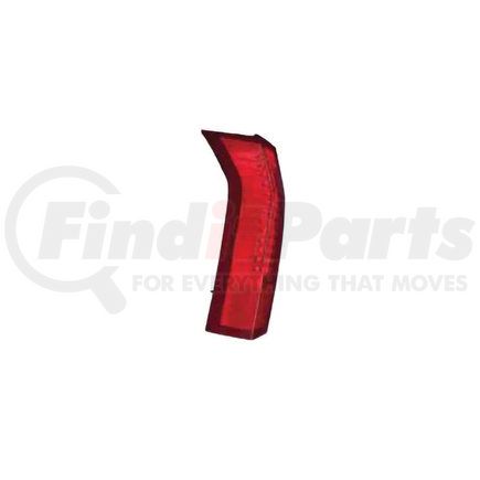 DEPO 332-1949L-AS Tail Light, LH, Chrome Housing, Red Lens, LED