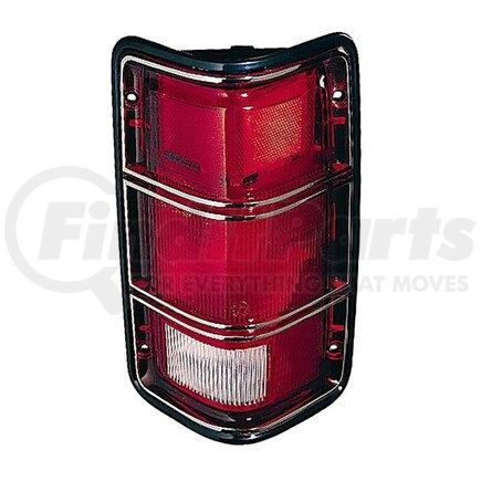 DEPO 333-1902L-US23 Tail Light, Lens and Housing, without Bulb