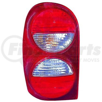 DEPO 333-1932L-AS-CR Tail Light, Assembly, with Bulb