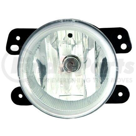 DEPO 333-2031N-AQ Fog Light, RH, Chrome Housing, Clear Lens, Non-Projector