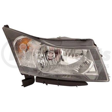 DEPO 335-1162R-ACN2 Headlight, RH, Chrome Housing, Clear Lens, CAPA Certified