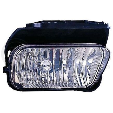 DEPO 335-2007R-ACD Fog Light, RH, Chrome Housing, Clear Lens, CAPA Certified