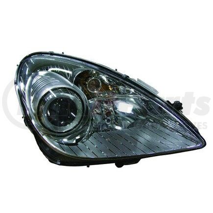 DEPO 340-1128R-AS Headlight, RH, Chrome Housing, Clear Lens, with Projector