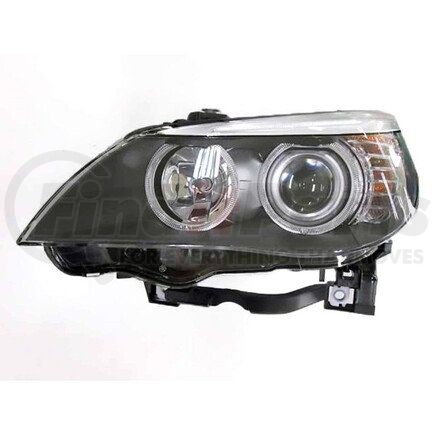 DEPO 344-1126L-AS2 Headlight, LH, Black Housing, Clear Lens, with Projector