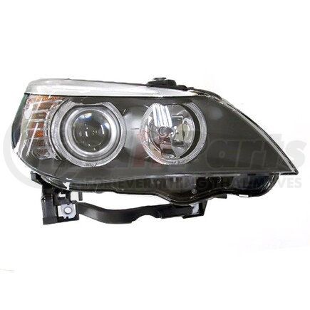 DEPO 344-1126R-AS2 Headlight, RH, Black Housing, Clear Lens, with Projector
