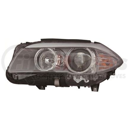 DEPO 344-1143L-AS2 Headlight, LH, Chrome Housing, Clear Lens, with Projector, LED