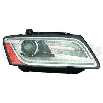 DEPO 346-1120LMUSHM Headlight, LH, Lens and Housing, Chrome Housing, Clear Lens, with Projector