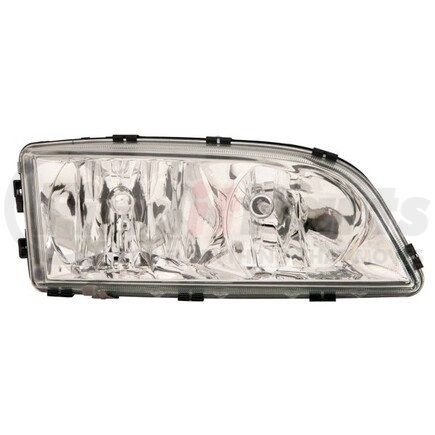 DEPO 373-1124R-AS Headlight, RH, Chrome Housing, Clear Lens