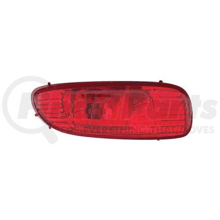 DEPO 382-4001L-AC Fog Light, Rear, LH, Red Lens, CAPA Certified