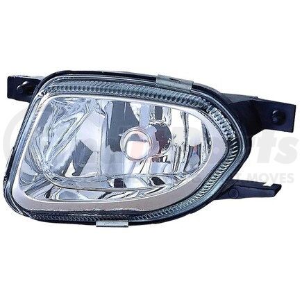 DEPO 440-2005L-AQ Fog Light, LH, Chrome Housing, Clear Lens