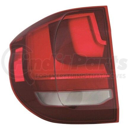 DEPO 444-1976L-AS Tail Light, Assembly, with Bulb