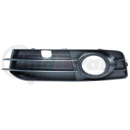 DEPO 446-2503L-UD2 Fog Light Bezel, Front, LH, Black, Plastic