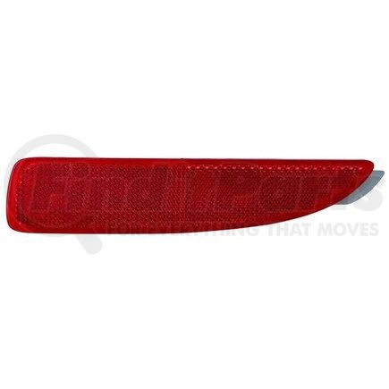 DEPO 216-1407R-UC-R Bumper Reflector, Rear, LH