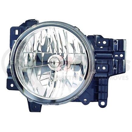 DEPO 312-11A2L-UC Headlight, LH, Lens/Housing, Composite