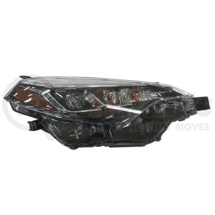 DEPO 312-11AKR-AC2 Headlight, RH, Assembly, Multi-LED, with LED Accent, Composite