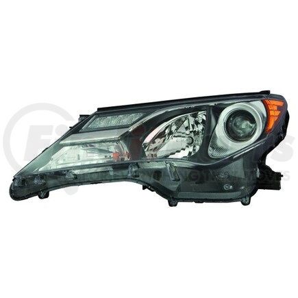 DEPO 312-11D5L-AC2 Headlight, LH, Assembly, North America Built, Composite