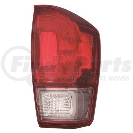 DEPO 312-19ACR-AC-CR Tail Light, RH, Assembly, Red/Smoke