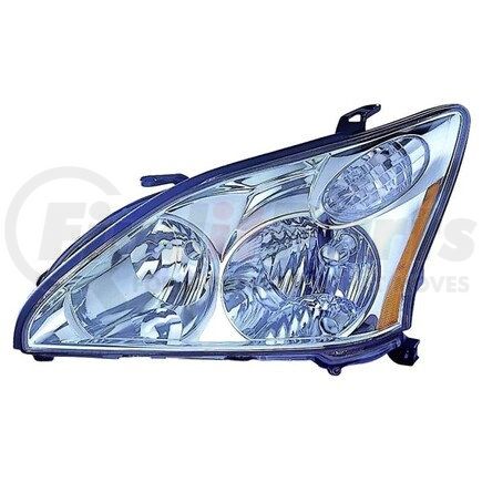 DEPO 312-1169L-AC9 Headlight, LH, Assembly, Halogen, USA Built, Composite