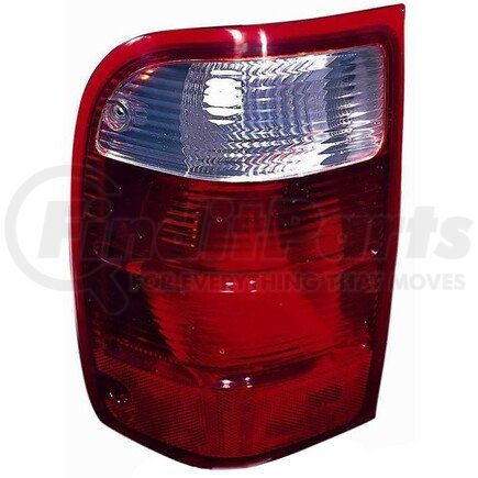 DEPO 330-1908R-US Tail Light, Lens and Housing, without Bulb, CAPA Certified