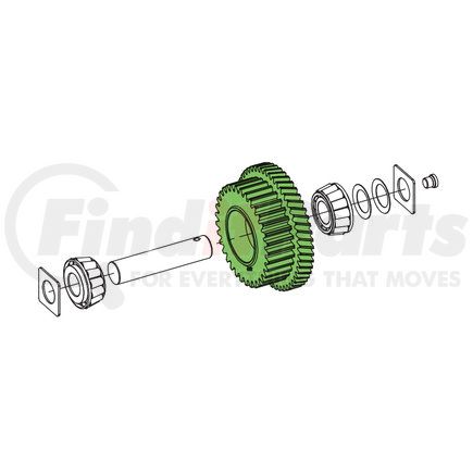 Muncie Power Products 03T43084 Power Take Off (PTO) Input Gear - 6 Ratio, 22/50 Teeth, For A20/A30 PTO Series