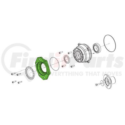 Muncie Power Products 14T65650T Power Take Off (PTO) Companion Flange - SAE “B" 2-Bolt Hole, For A20/A30 PTO Series