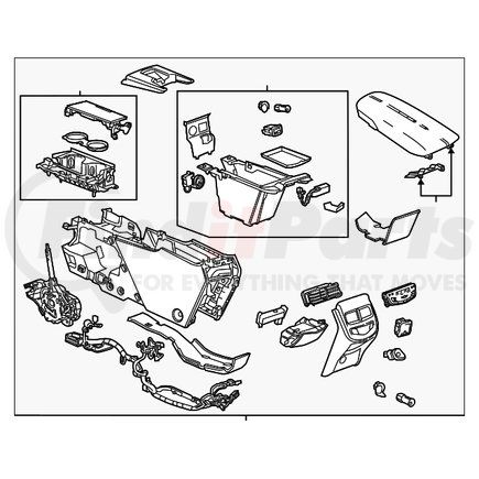 GM 22984920 Console