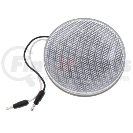 Tecniq T44WD0B1 Dome Light - T44 Series, 4" Round, 8 Led, 180 Bullets, Grommet Mount