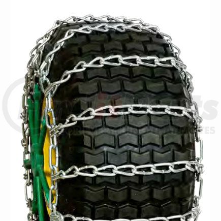 Quality Chain 1326 Snow Blower Garden Tractor, Round Twist Link, Ladder Style, 2-Link Spacing