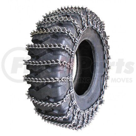 Quality Chain 2915-2 Loader/Grader Nordic Chain, Studded Link Alloy, Ladder Style, 2-Link Spacing, 10mm