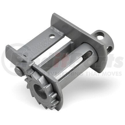 Quality Chain CC1572SP Winch, Under Mount, Bolt-On, with 2" Top Plate, Silver Powder Coat