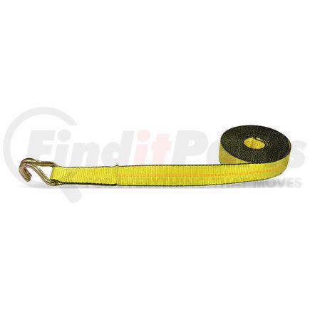 Quality Chain CC2276WH Winch Strap, 2" x 27', with Wire Hook