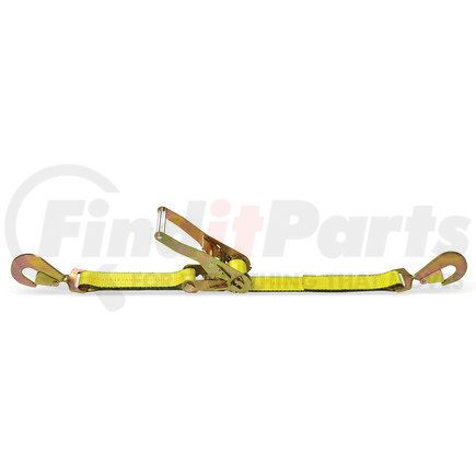 Quality Chain CC22760TSH 2" x 27' Ratchet Strap, with Twisted Snap Hooks