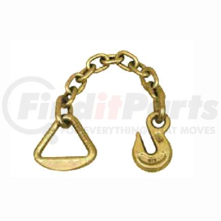 Quality Chain CCCX3V 18" Chain Anchor, with 3" V-Ring