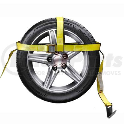 Quality Chain CCTN1317FH 13"-17" Adjustable Tire Net, with Flat Hook