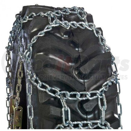 Quality Chain DUO252-7 Tractor Duo Grip, Round Twist Link, H-Pattern, Light Weight, 7mm