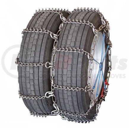 Quality Chain S722 Nordic Studded Link Alloy, Ladder Style, 6-Link Spacing, Dual-Triple, 7mm, Non-Cam, Commercial Truck