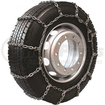 Quality Chain TR475111 Square Link Alloy, Ladder Style, 6-Link Spacing, 7mm, with Cams, Commercial Truck, Trygg Square Ice