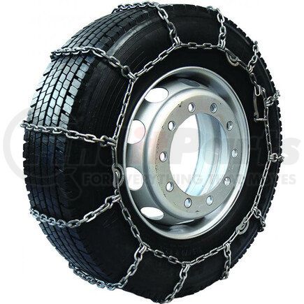 Quality Chain TR475126 Square Link Alloy, Ladder Style, 6-Link Spacing, 7mm, with Cams, Commercial Truck, Trygg Square Ice