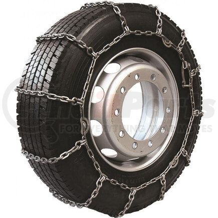 Quality Chain TR495375 Studded Link Alloy, 6-Link Spacing, Dual-Triple, 7mm, with Cams, Commercial Truck, Trygg Super 2000