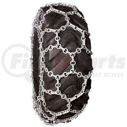 Quality Chain TR503008 Forged Grousers, Diamond Pattern, 10mm, fits 445/65-22.5, Commercial Truck, Trygg Grouser
