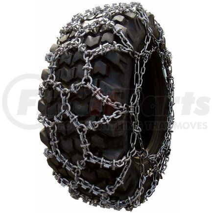 Quality Chain TR570921 Tractor, Trygg Swiss Flexi, Net Style, Square Link Alloy with Wear Bars, 8mm