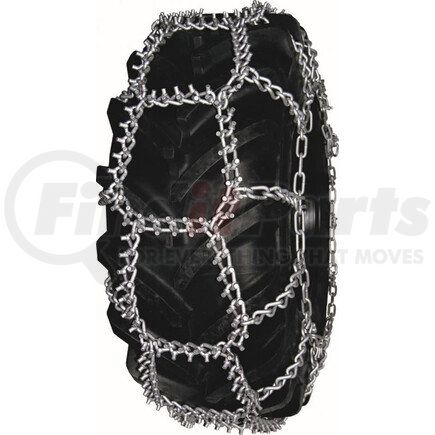 Quality Chain TR602908 Tractor, Trygg SMT Flexi, Studded Link Alloy, Net Style, 8mm