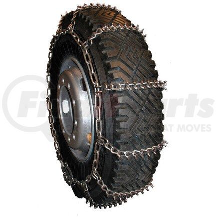 Quality Chain TR460394 Studded Link, Ladder Style, 4-Link Spacing, 8mm, Non-Cam, Commercial Truck, Trygg Studded Truck